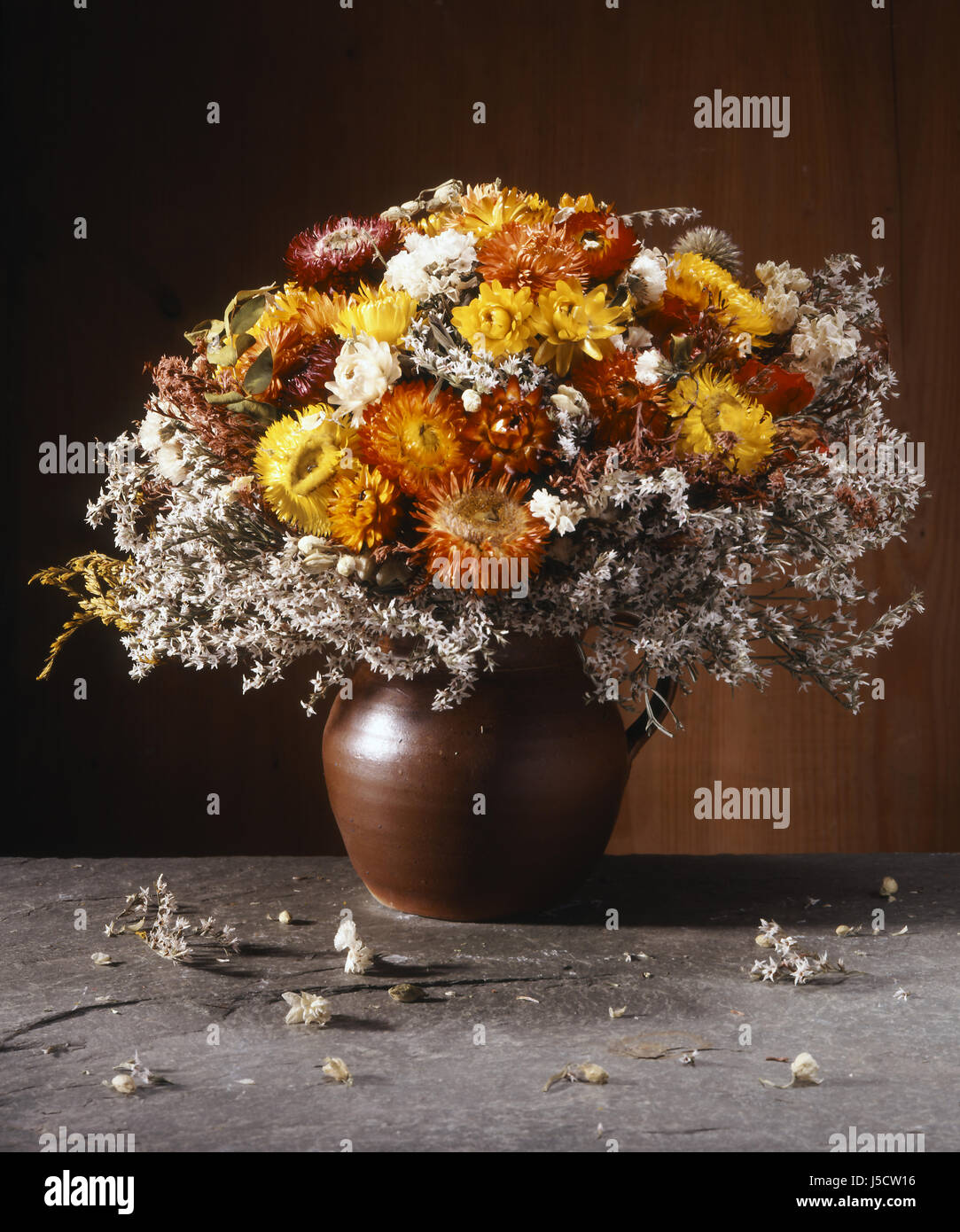 Nature morte de fleurs bucoliques plante fleur fleurir romantique florissant Banque D'Images
