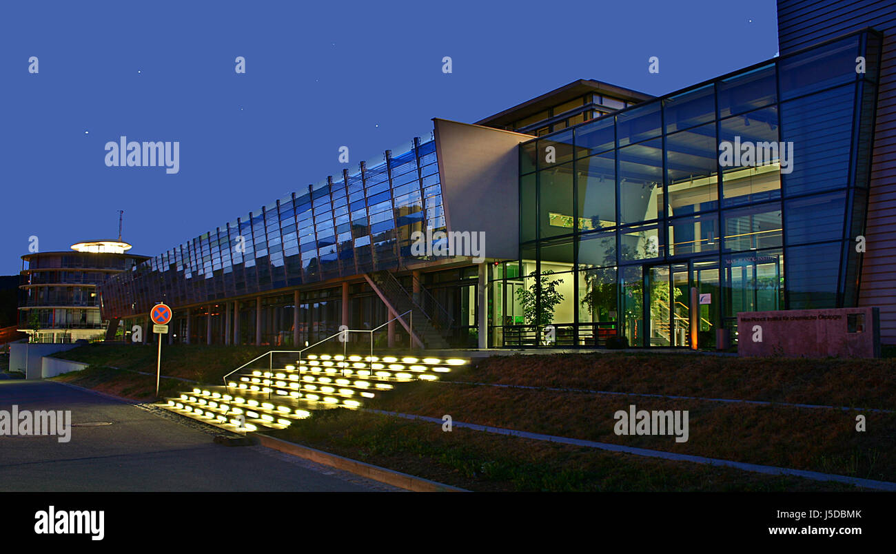 ,Heure,bleu,Institut,jena,mpi Max-Planck-institut Max Planck, Banque D'Images