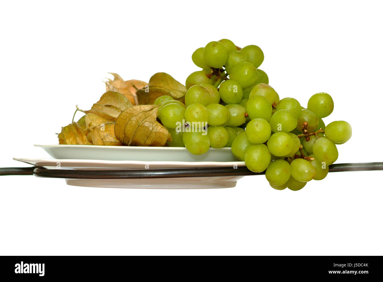 La santé alimentaire aliment vitamin eco usine isolés doucement la faim raisins doux nice Banque D'Images