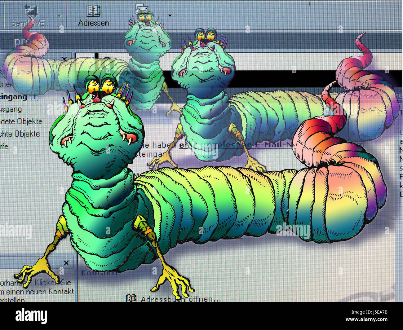 invasion Banque D'Images