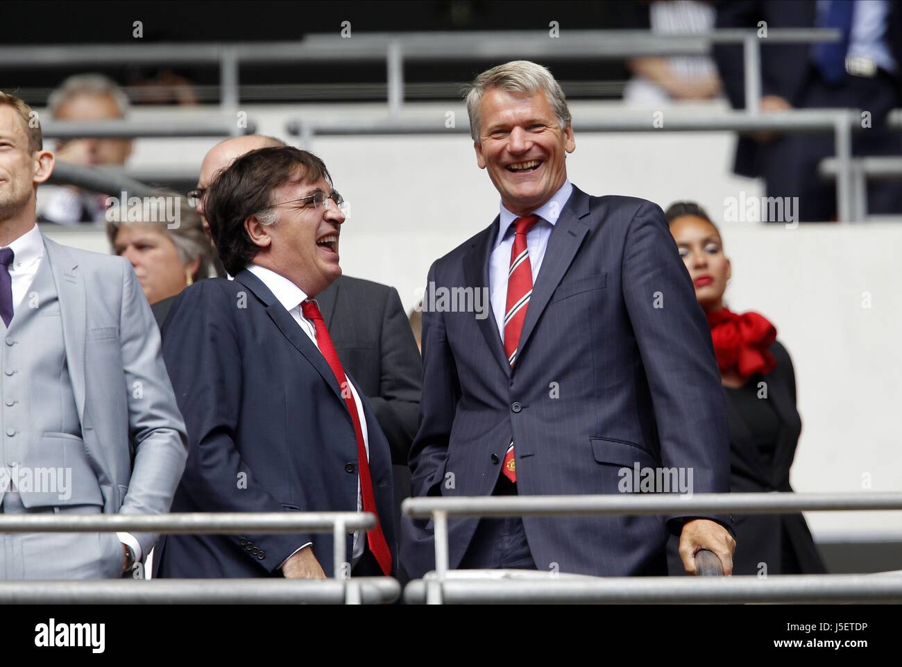 DAVID GILL DE FOOTBALL BRITANNIQUE DE LA STADE DE WEMBLEY LONDON ANGLETERRE 11 Août 2013 Banque D'Images