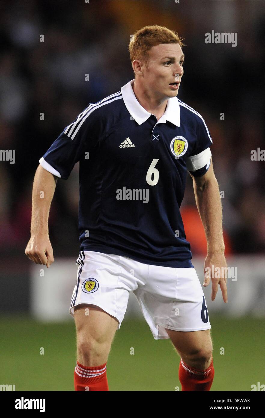 L'ECOSSE FYVIE FRASER U21 Wigan Athletic FC ECOSSE U21 & Wigan Athletic BRAMALL LANE SHEFFIELD ANGLETERRE 13 Août 2013 Banque D'Images