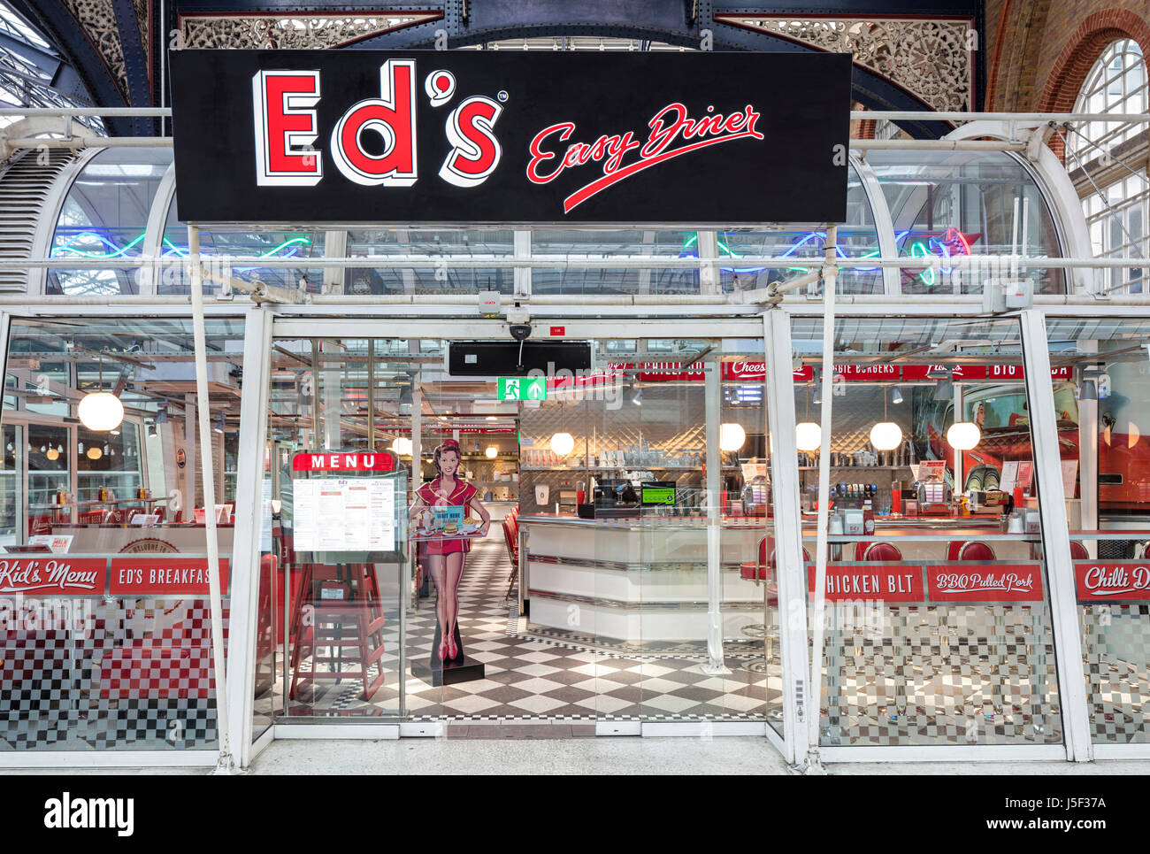Monuments historiques à Liverpool Street Station Banque D'Images