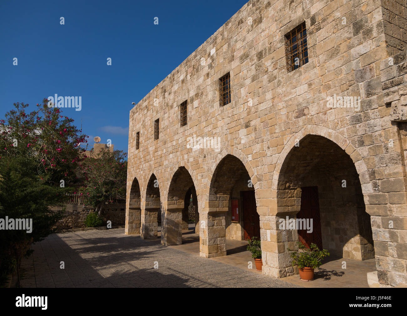 Cathedrale Saint Thomas, au sud, le Gouvernorat de Tyr (Liban) Banque D'Images