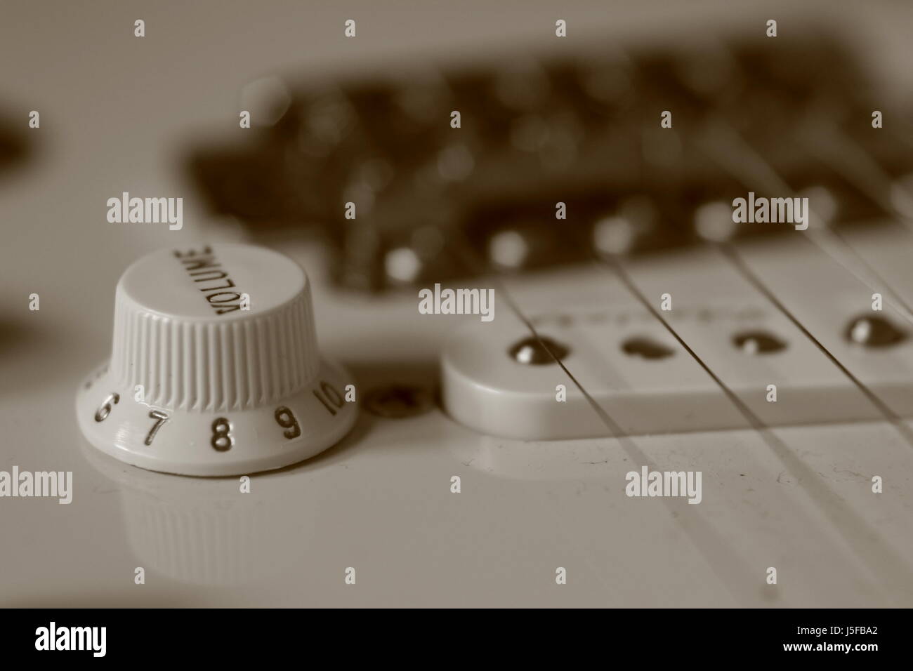 Cordes guitare musique pick-up de l'oscillation du régulateur de volume  potentiomètre strat Photo Stock - Alamy
