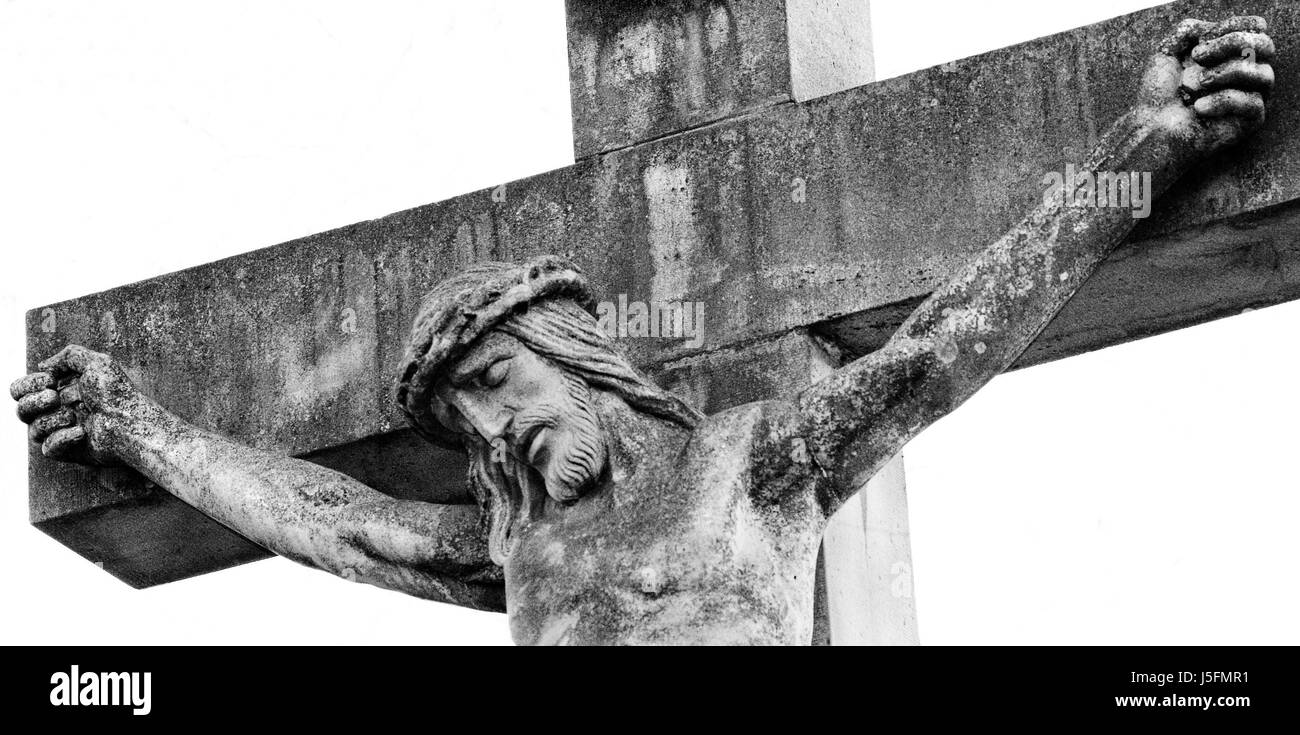 La religion contre la torture l'affliction crucifix crucifixion Jésus jésus christ Banque D'Images