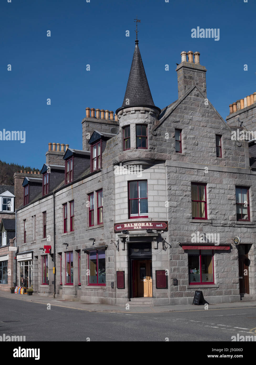 Bar Balmoral, Ballater, Aberdeenshire, Scotland, UK Banque D'Images