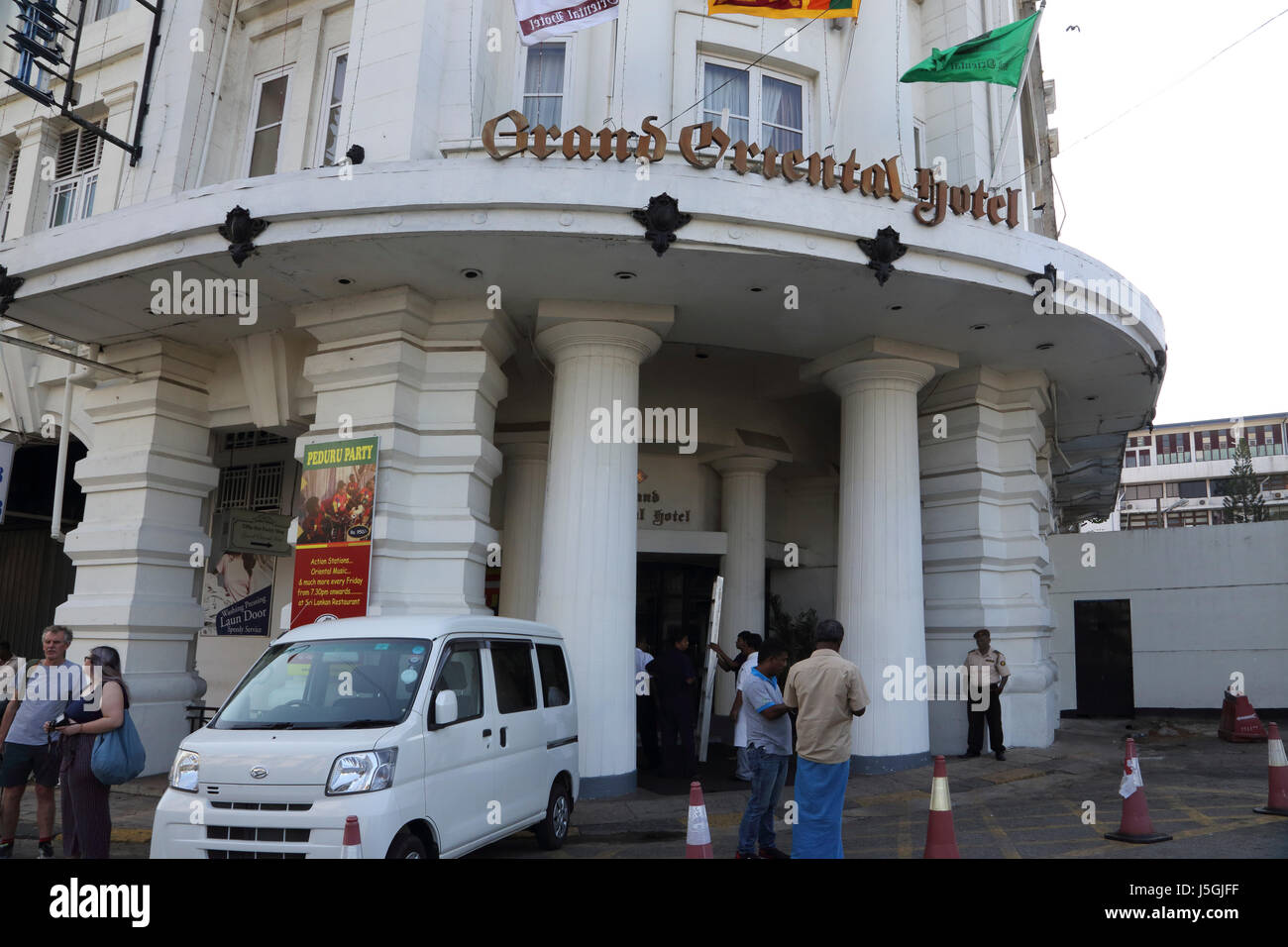 Fort Colombo Sri Lanka Grand Oriental Hotel Banque D'Images