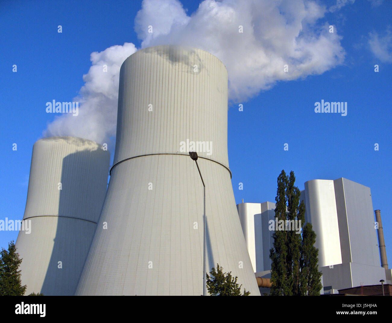 la centrale électrique Banque D'Images
