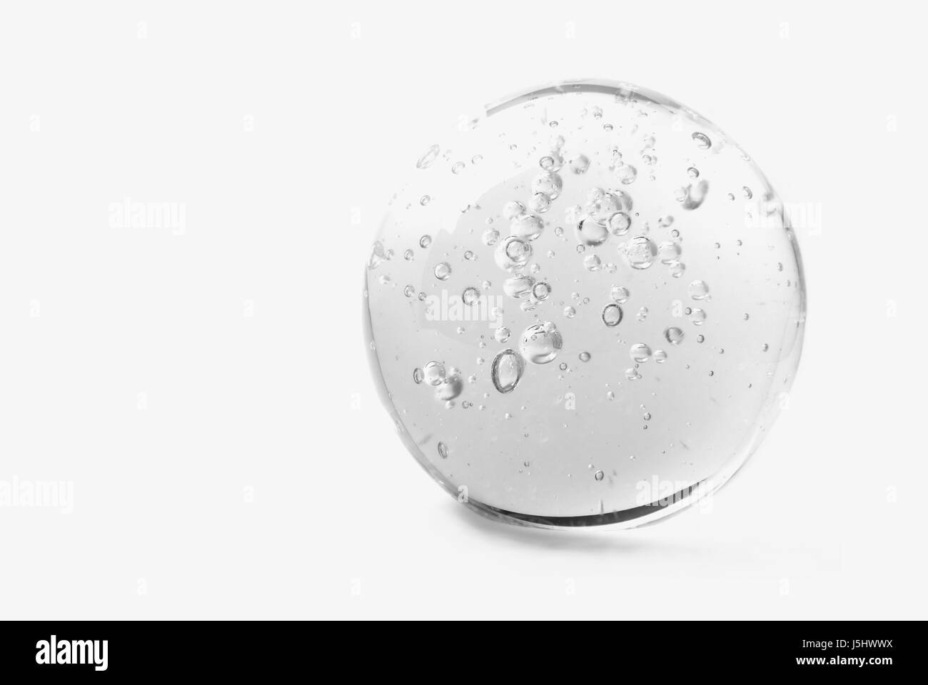 L'avenir de l'objet translucide bille de verre cristal vérité prophétie prédiction Banque D'Images