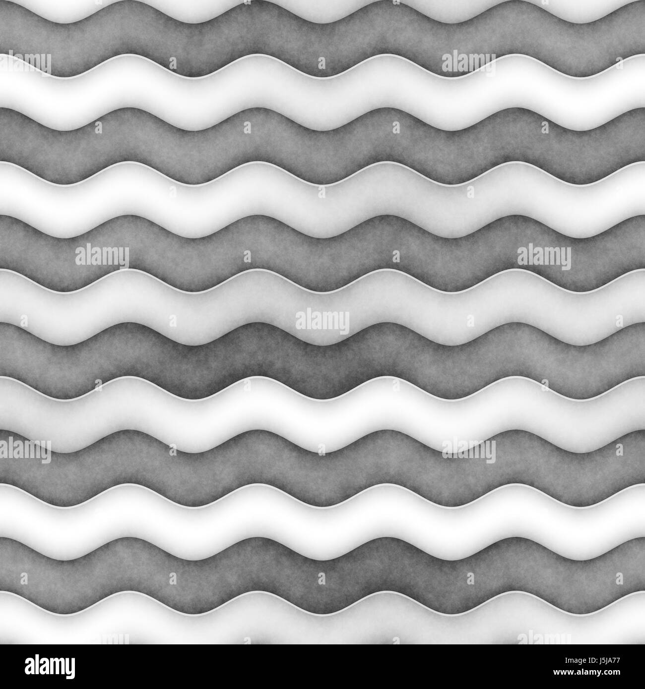 Seamless Texture Trame de gris. Motif de lignes ondulées de gradient. Résumé Fond flou subtil Banque D'Images