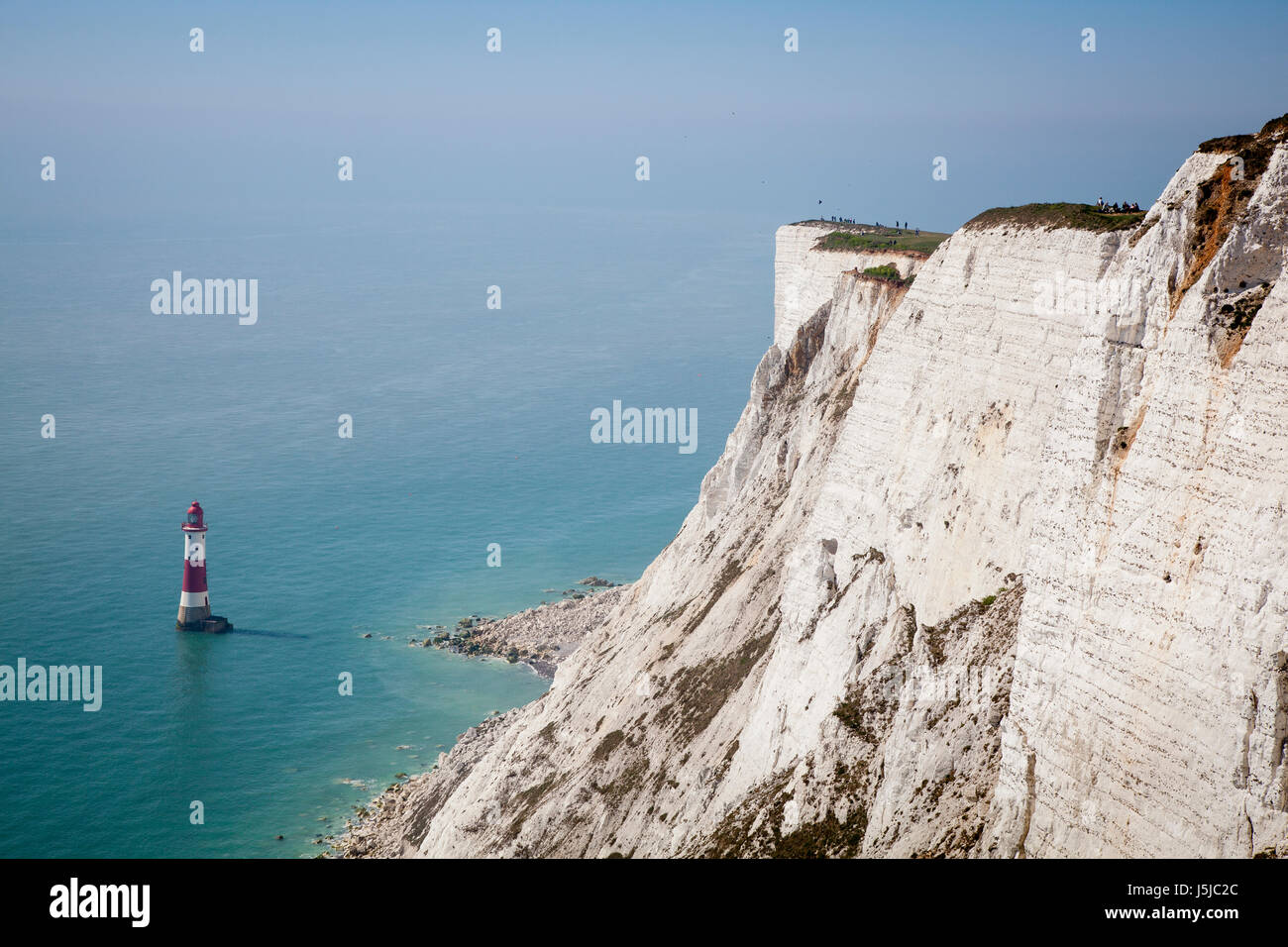 Beachy Head Lighthouse Banque D'Images