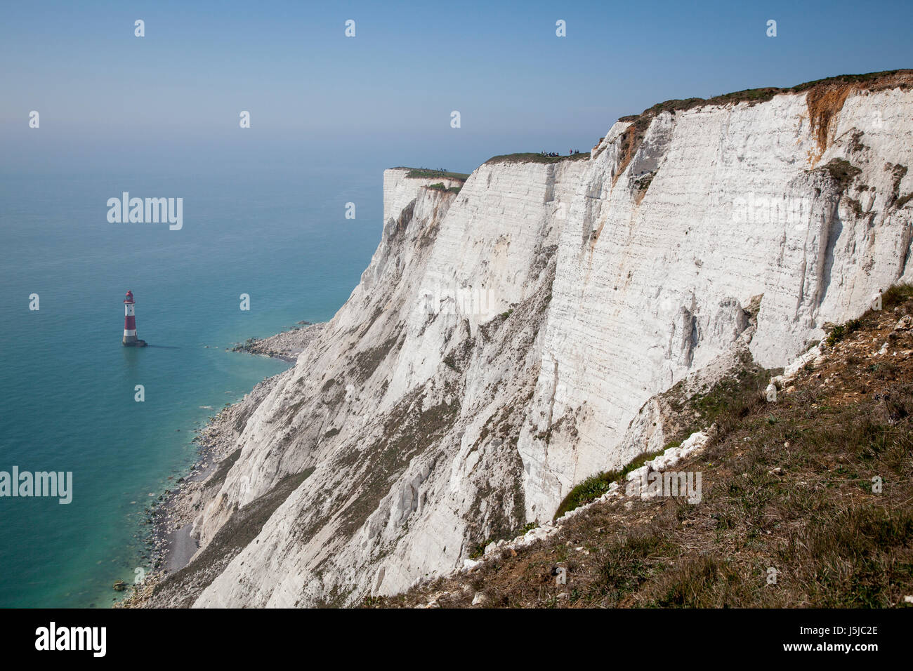 Beachy Head Lighthouse Banque D'Images