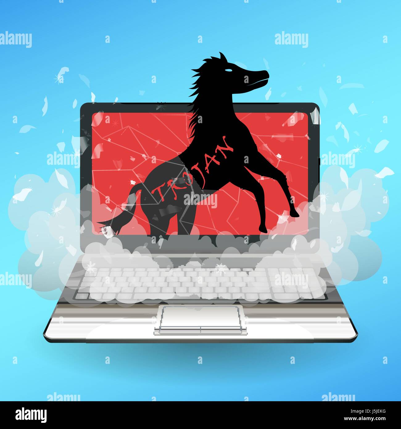 Trojan Horse Virus Banque D Image Et Photos Alamy
