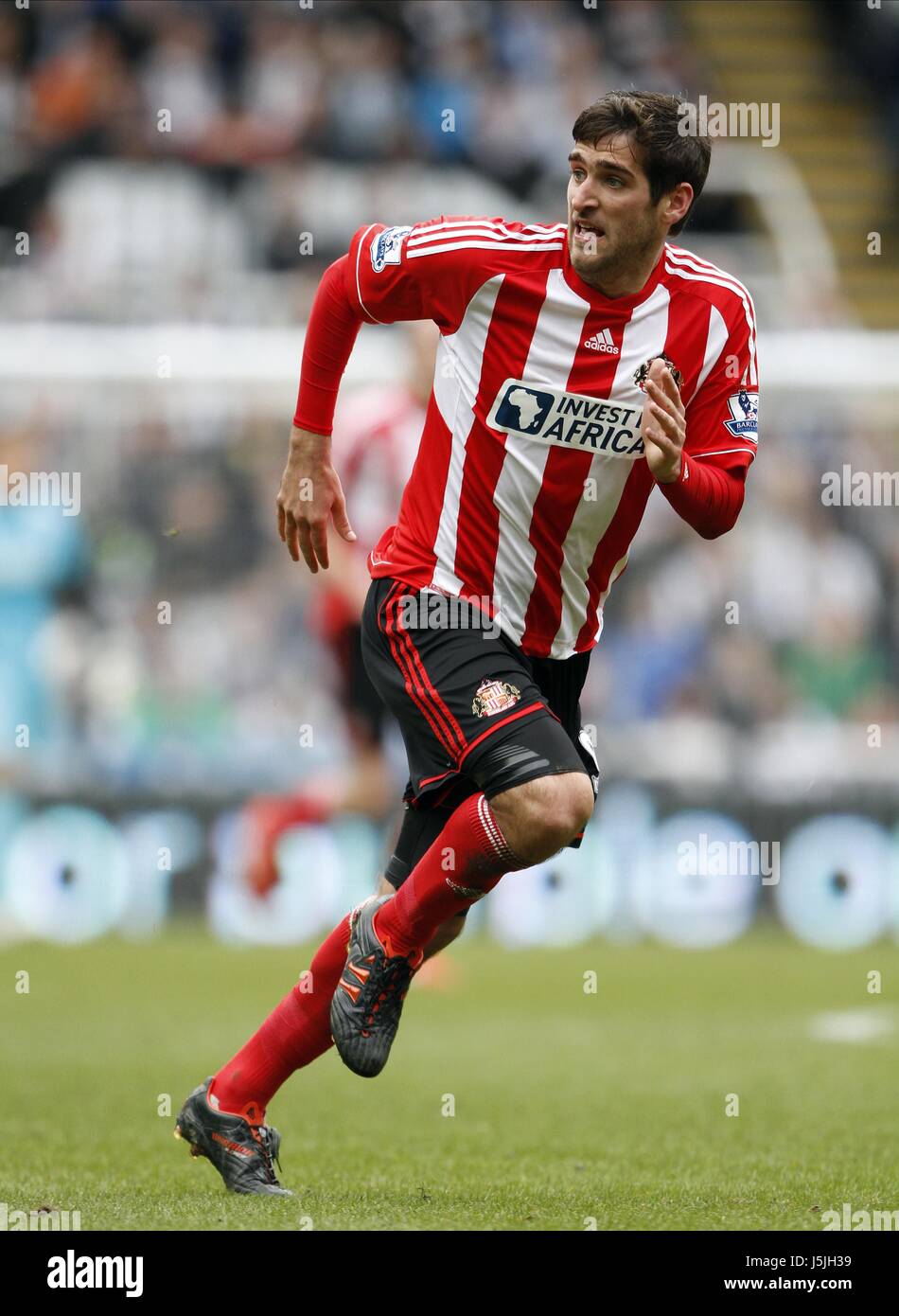 DANNY GRAHAM Sunderland FC ST.JAMES NEWCASTLE ANGLETERRE 14 Avril 2013 Banque D'Images