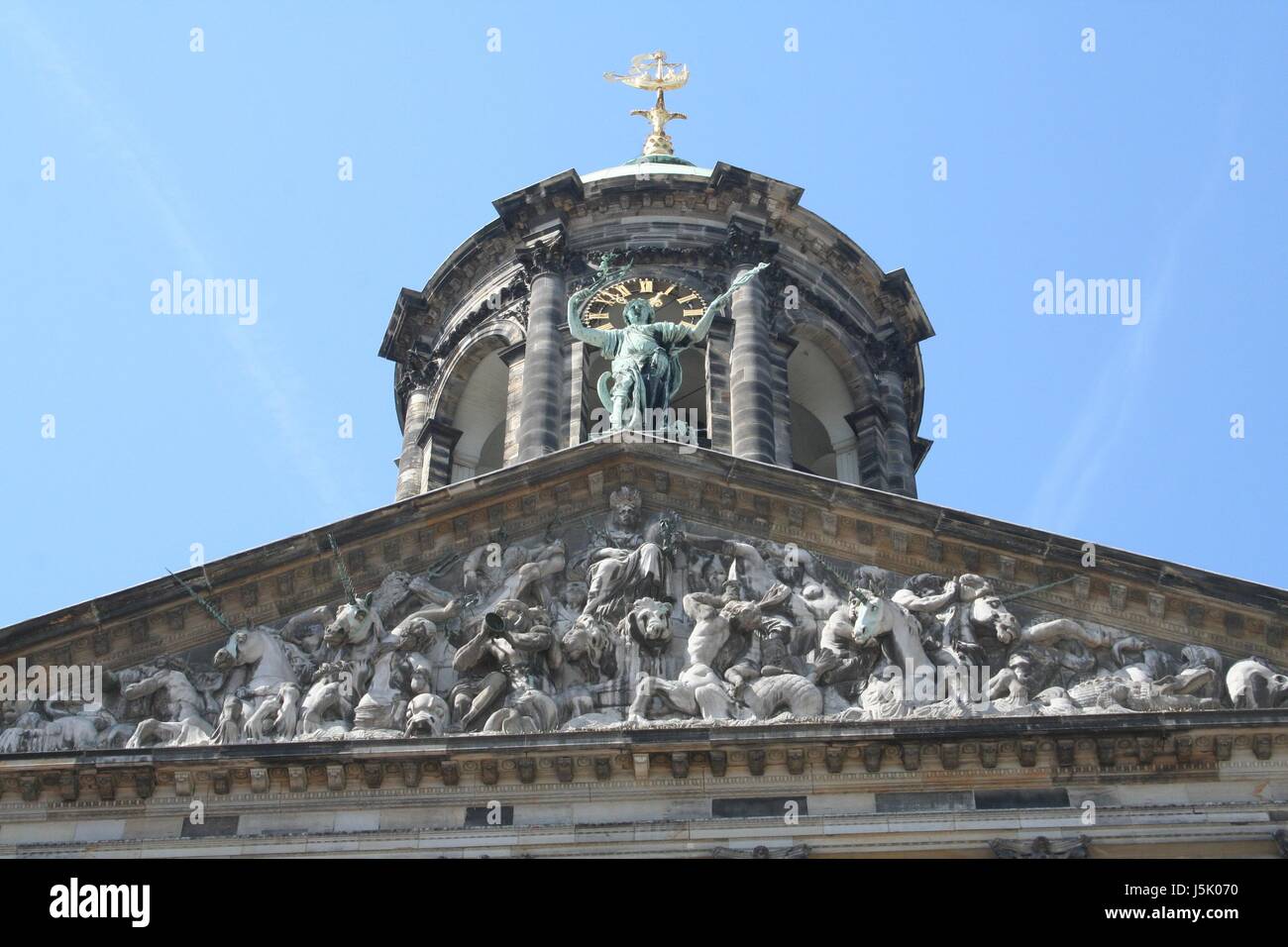 Juste paroisse historique hollande Pays-Bas Amsterdam royal palace Banque D'Images