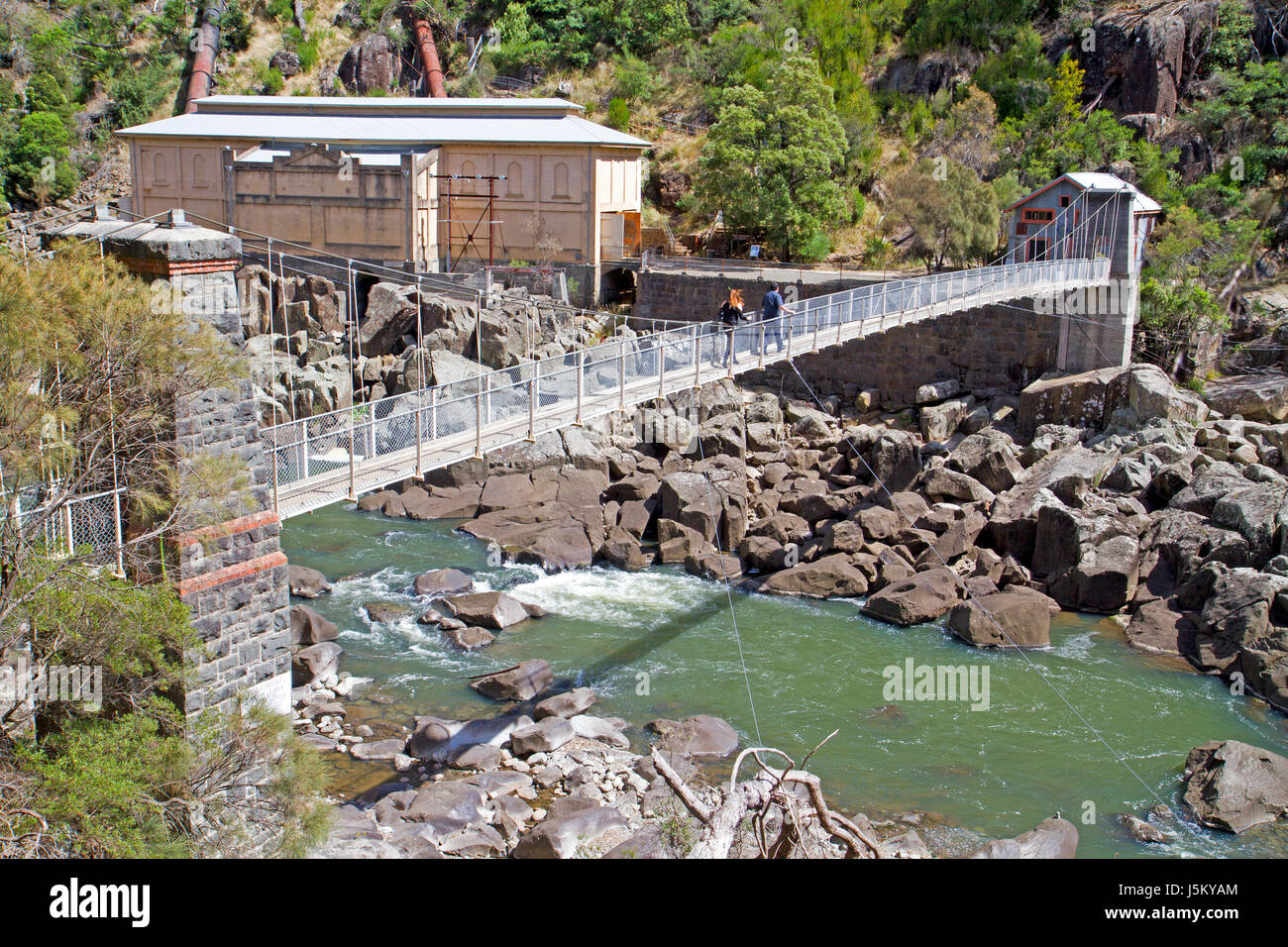 Atteindre canard power station à gorge Cataract Banque D'Images