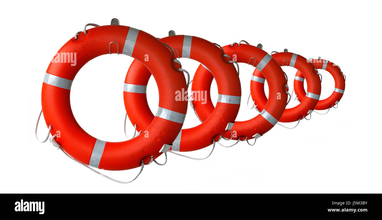 Maison de vacances locations de vacances vacances anneaux évier enregistrer sauvetage bouée de naufrages Banque D'Images