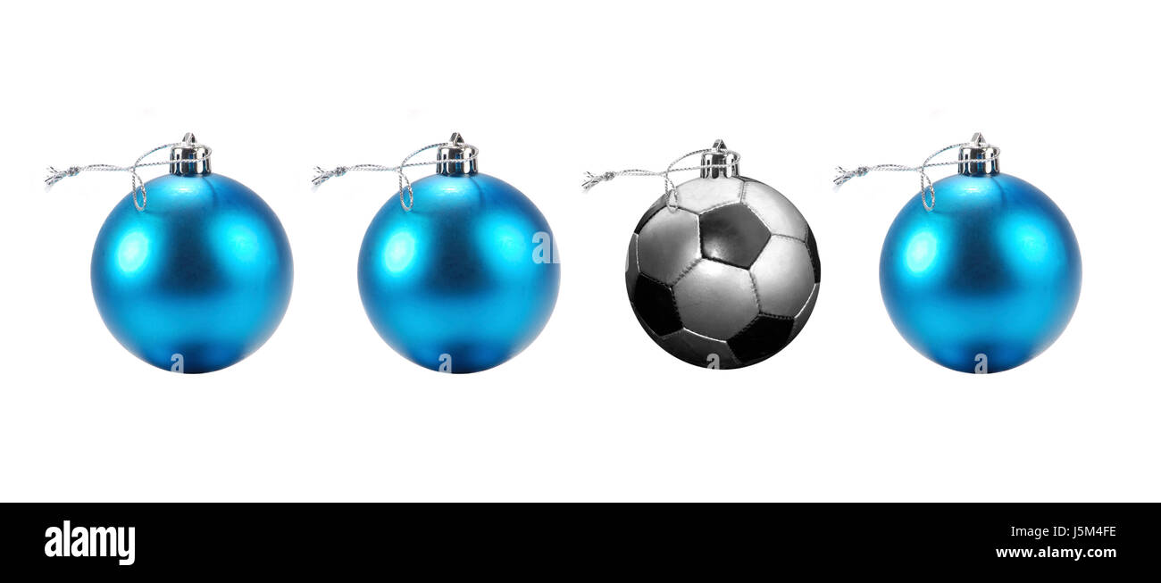 Joyeux Noël dans le football Banque D'Images