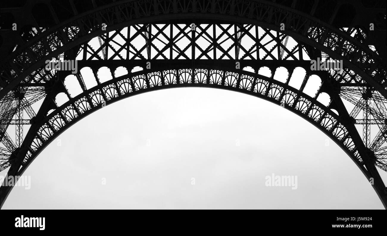 Tour eiffel détail 1 Banque D'Images