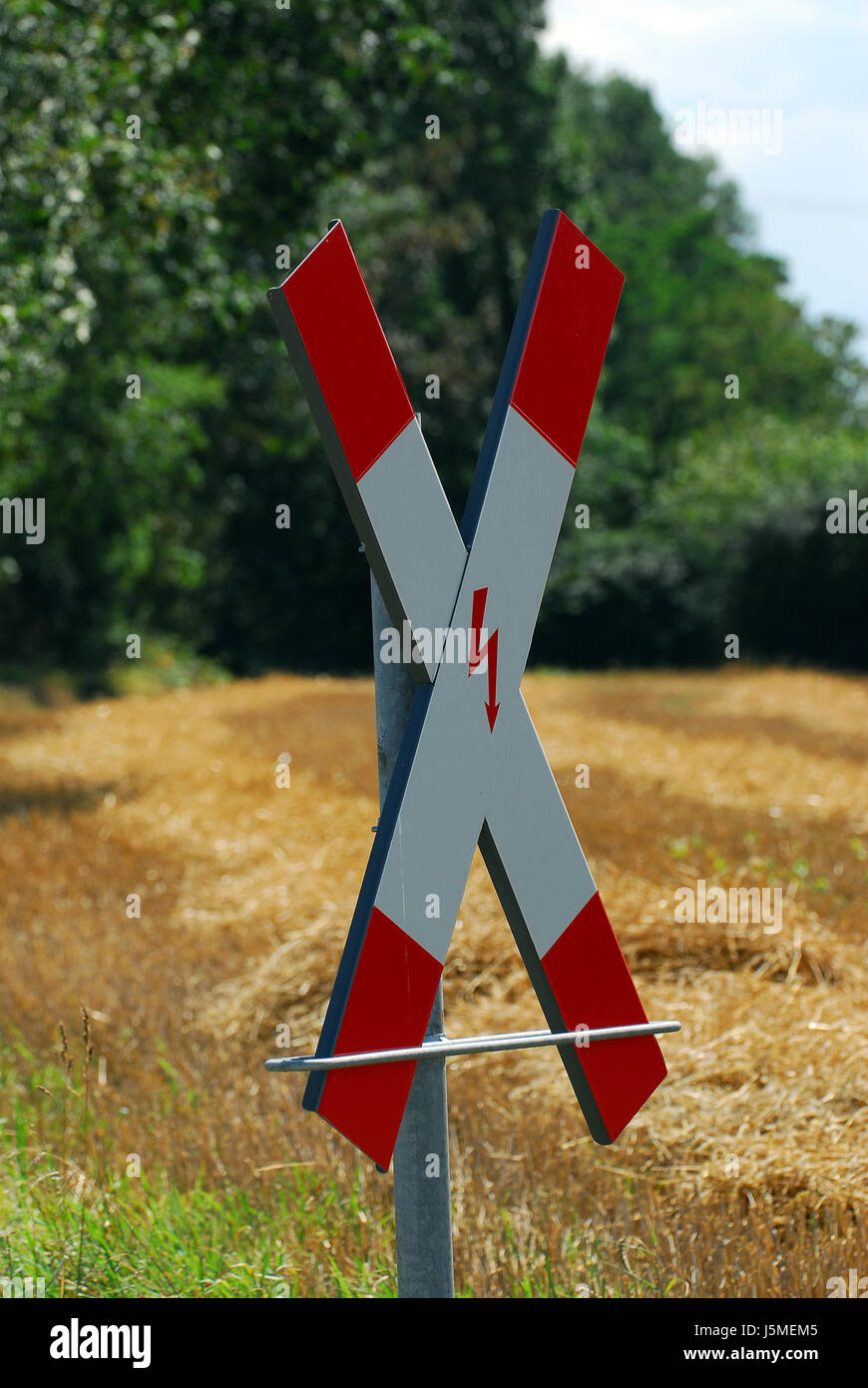 St Andrew's cross Banque D'Images