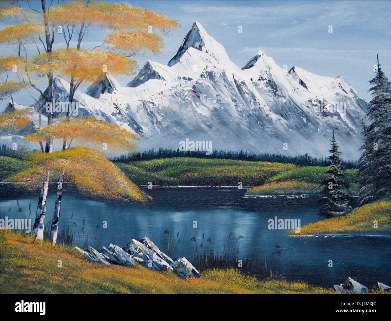 Video Comment Faire Des Montagnes Peinture Al Huile