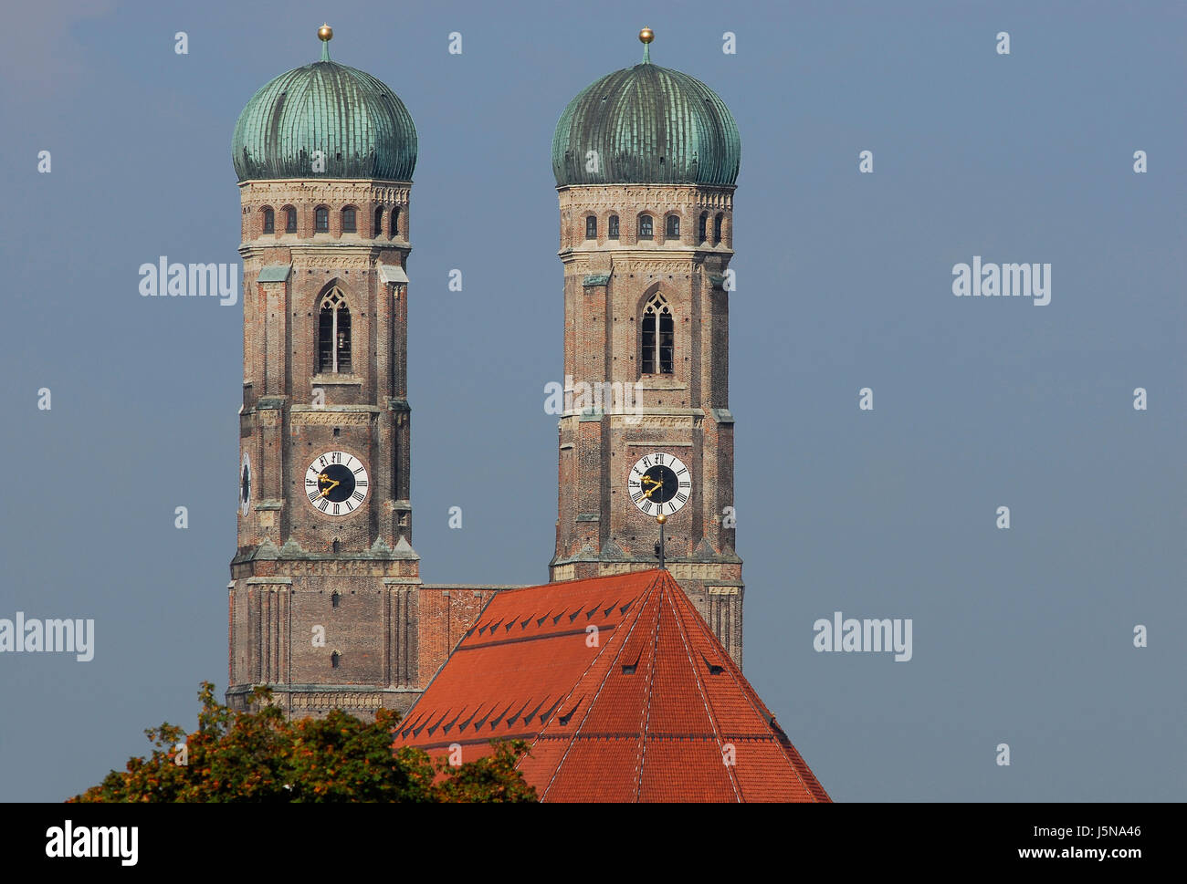 À Munich frauenkirche Banque D'Images