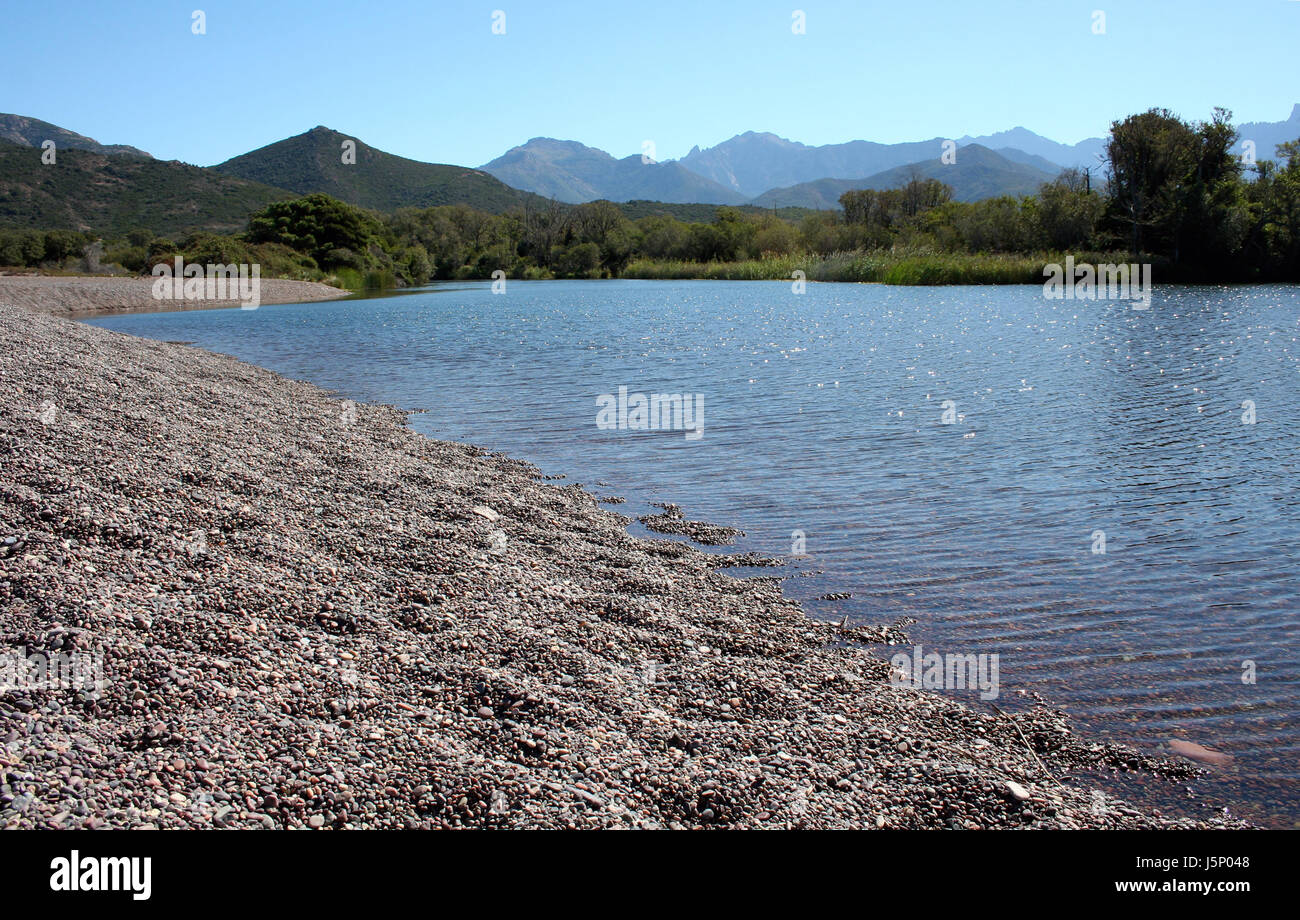 Sanctuaire de la nature des eaux des montagnes vue vue vue panoramique Vista outlook Banque D'Images