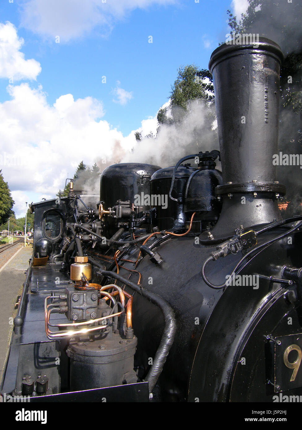 Un voyage nostalgique en locomotive à vapeur