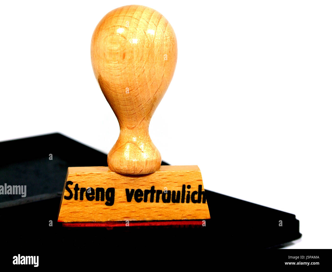 Timbre office met en oeuvre secret à tampon de fourniture de bureau bureaucratique pressés Banque D'Images