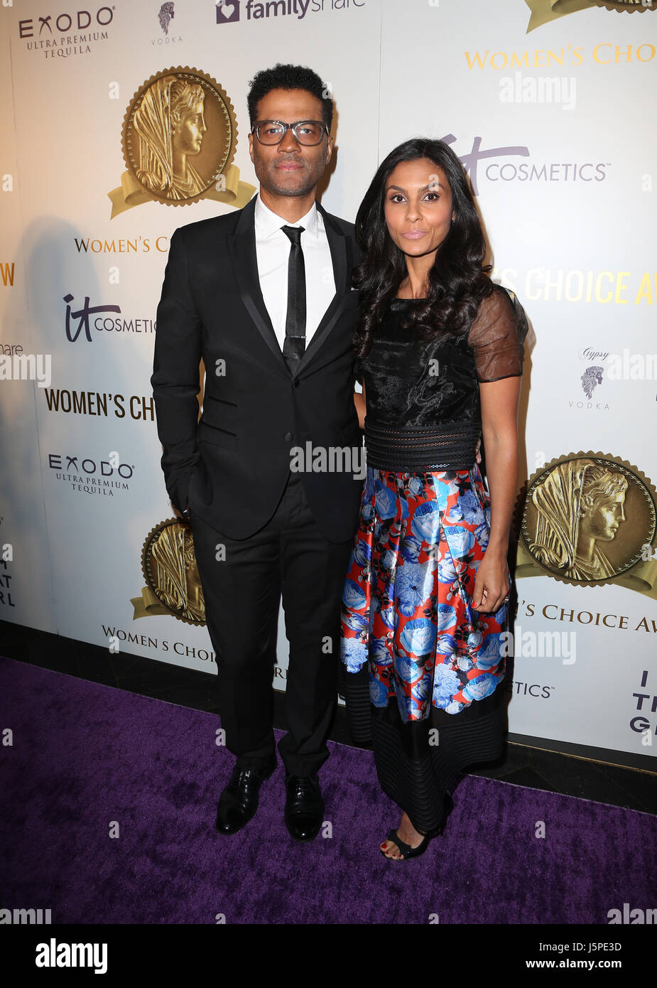 Hollywood, CA. 17 mai, 2017. Eric Benét, Manuela Testolini, à 2017 Women's Choice Award Show At Avalon Hollywood en Californie le 17 mai 2017. Credit : Fs/media/Alamy Punch Live News Banque D'Images