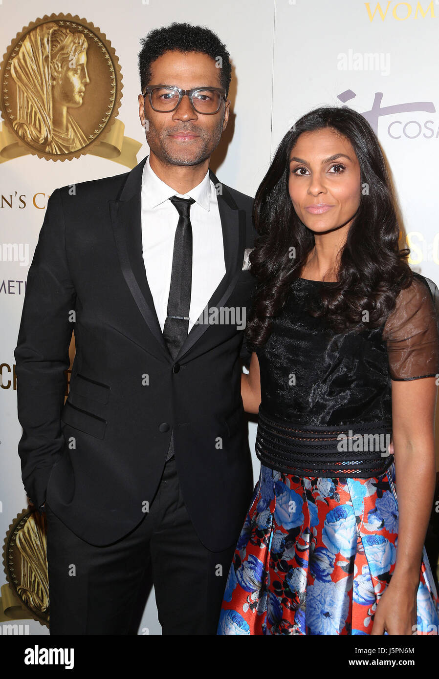 Hollywood, CA, USA. 17 mai, 2017. 17 mai 2017 - Hollywood, Californie - Eric Benét, Manuela Testolini. 2017 Women's Choice Award Show. Photo Credit : Crédit : AdMedia AdMedia/ZUMA/Alamy Fil Live News Banque D'Images