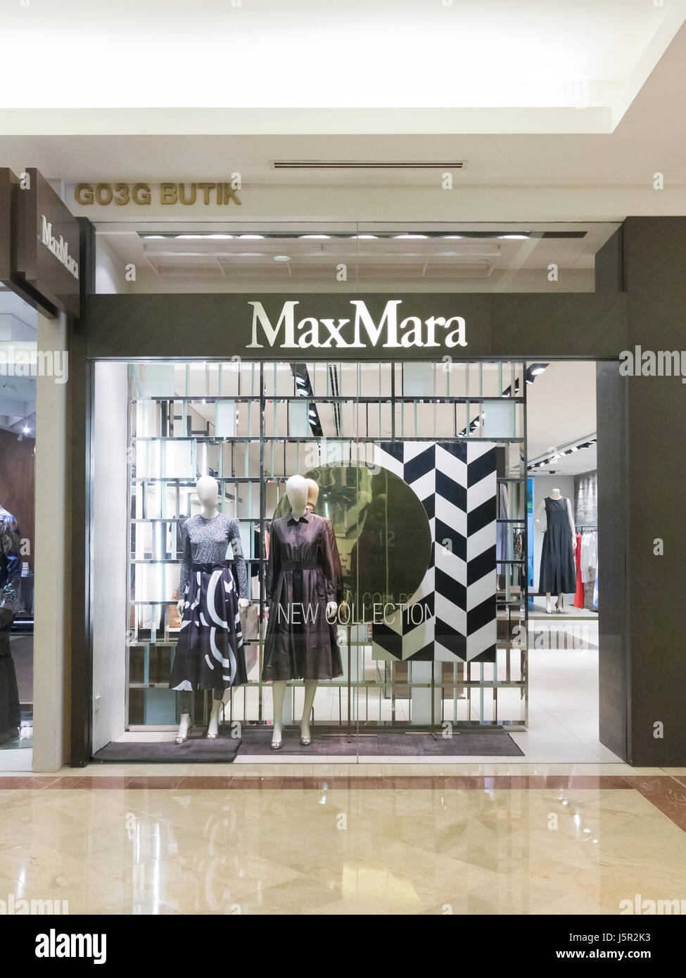 MaxMara shop, Malaisie Banque D'Images