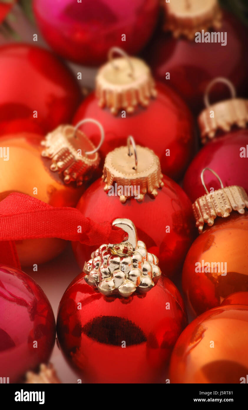 Macro Macro close-up vue rapprochée d'admission avent décoration déco Banque D'Images