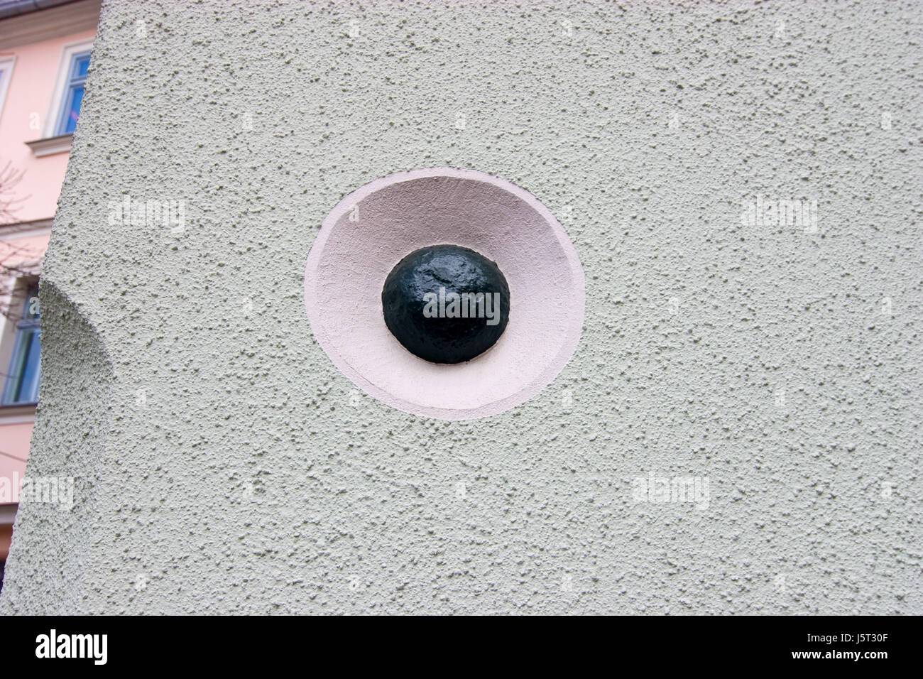 Cannon Ball bol weimar histoire coup d'esprit metal thuringe boulet de canon Banque D'Images