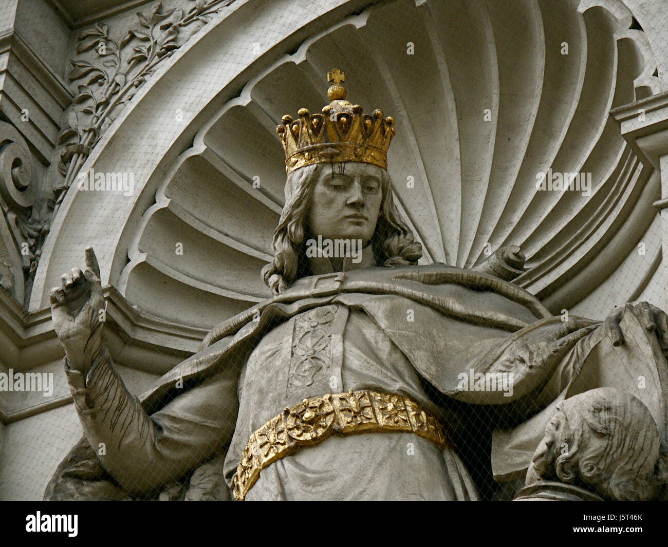 Histoire monument art sculpture empereur monarchie roi monument histoire vienne art Banque D'Images
