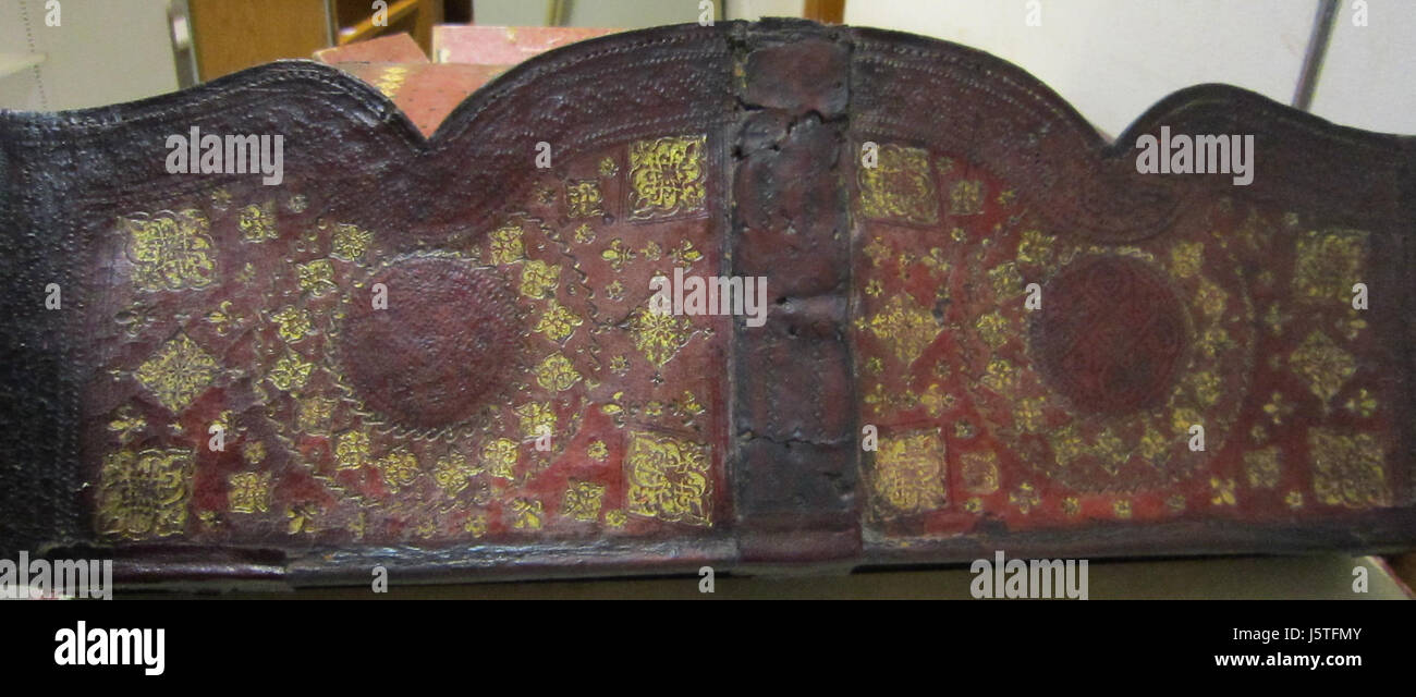 -Un manuscrit de Catalogue des livres de la bibliothèque royale des rois d'Angleterre, maintenant au British Museum.- - - Rabat, une partie de l'image. (Onglet.1281.b.1. ) Banque D'Images