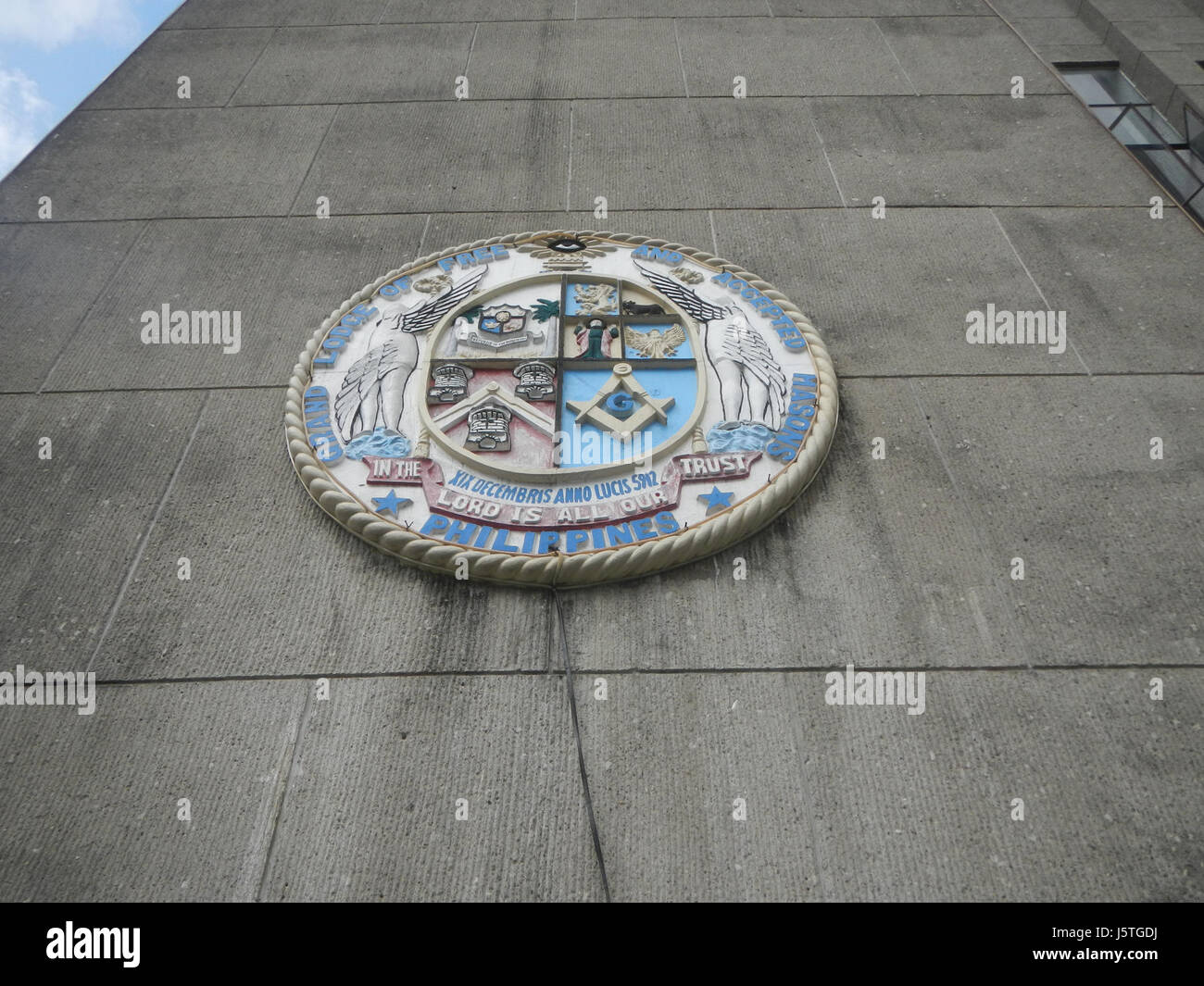 0264 Plaridel Temple Maçonnique Paco Manille 04 Banque D'Images