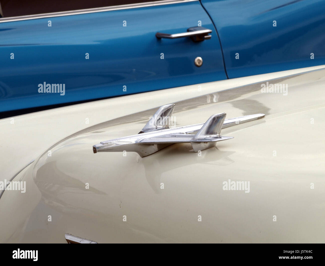 '55 Chevrolet ornement Banque D'Images