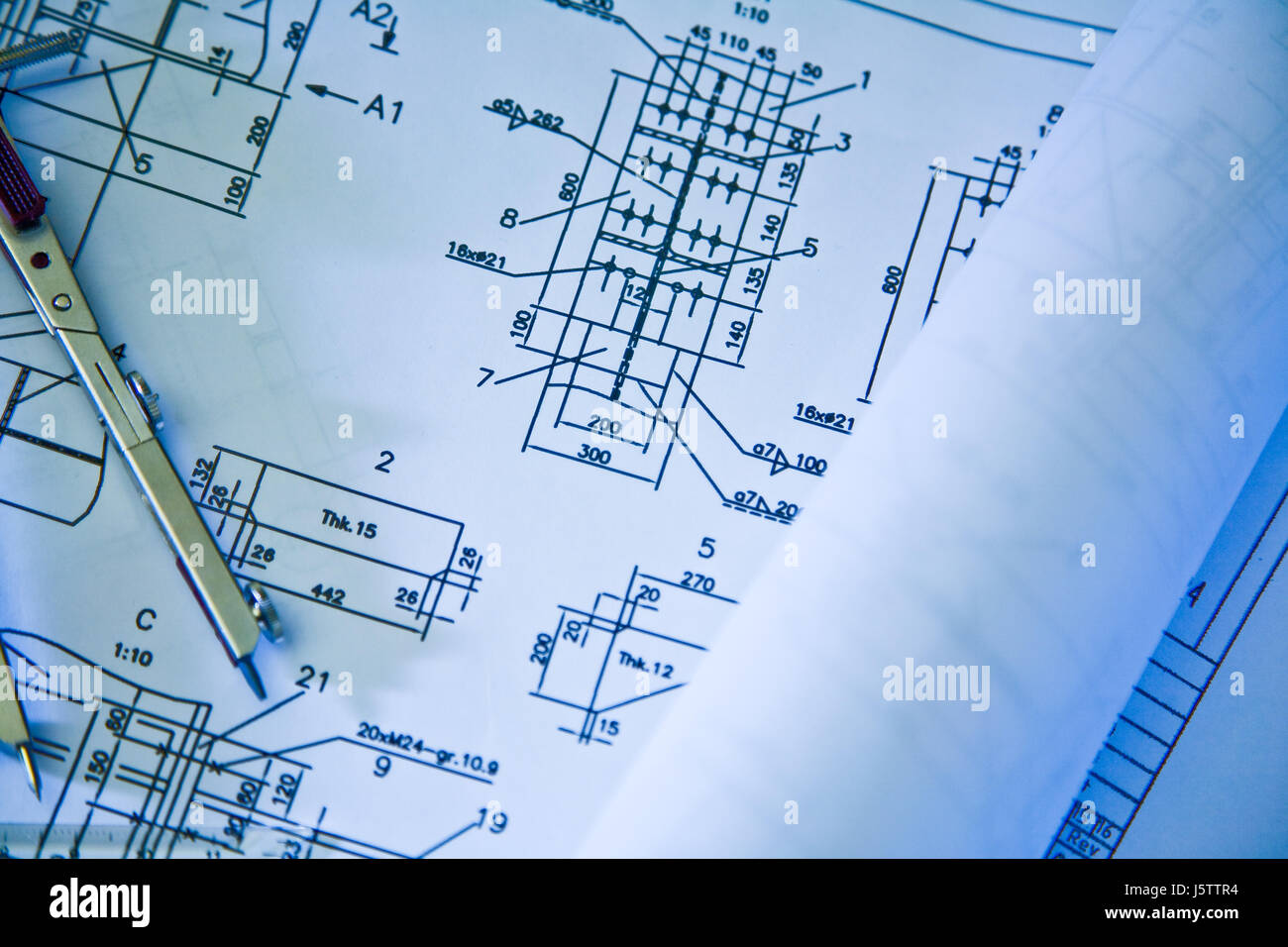 dessin de conception Banque D'Images