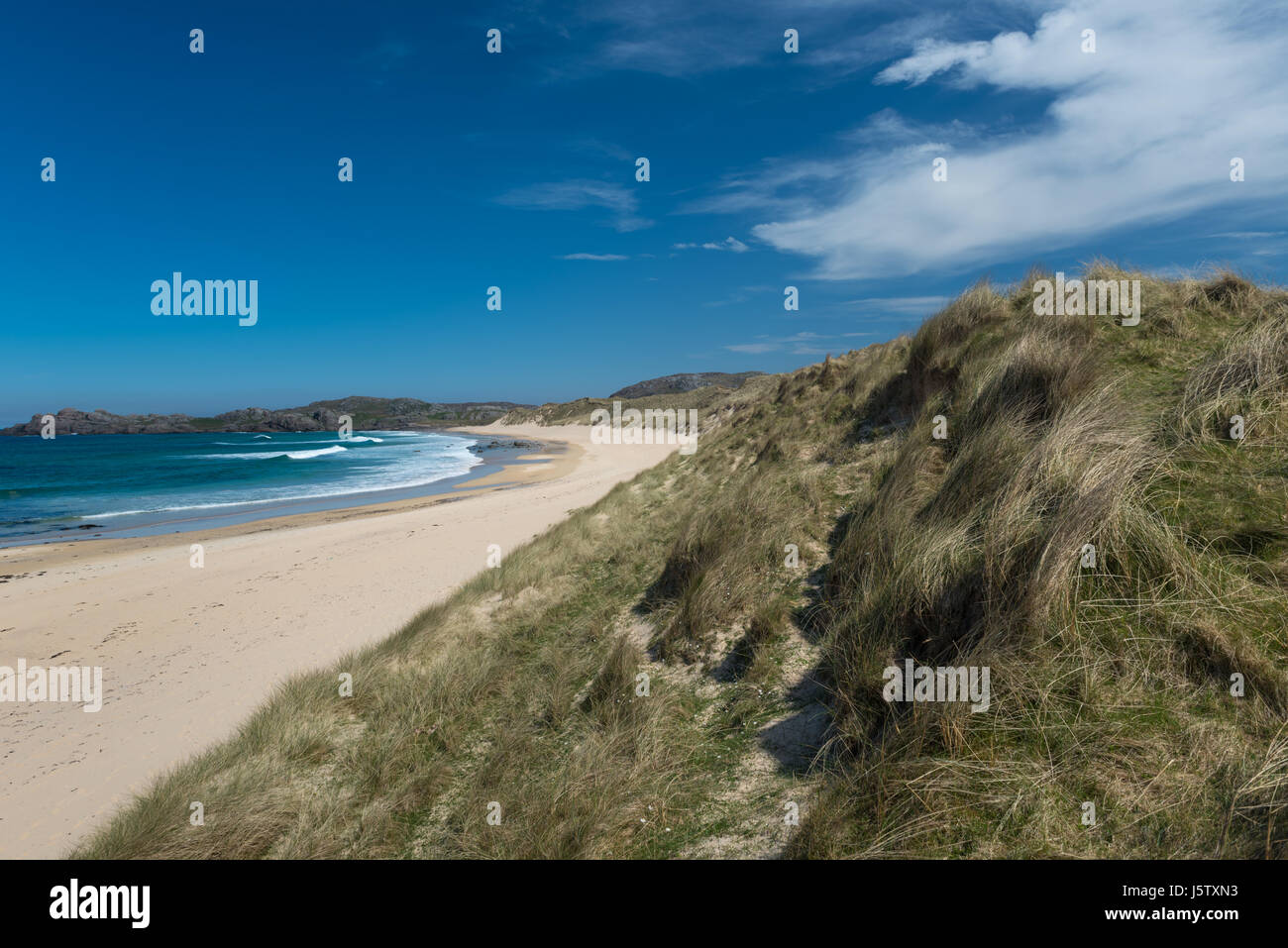 Pleine Bay sur la côte ouest de l'île de Coll Ecosse Banque D'Images