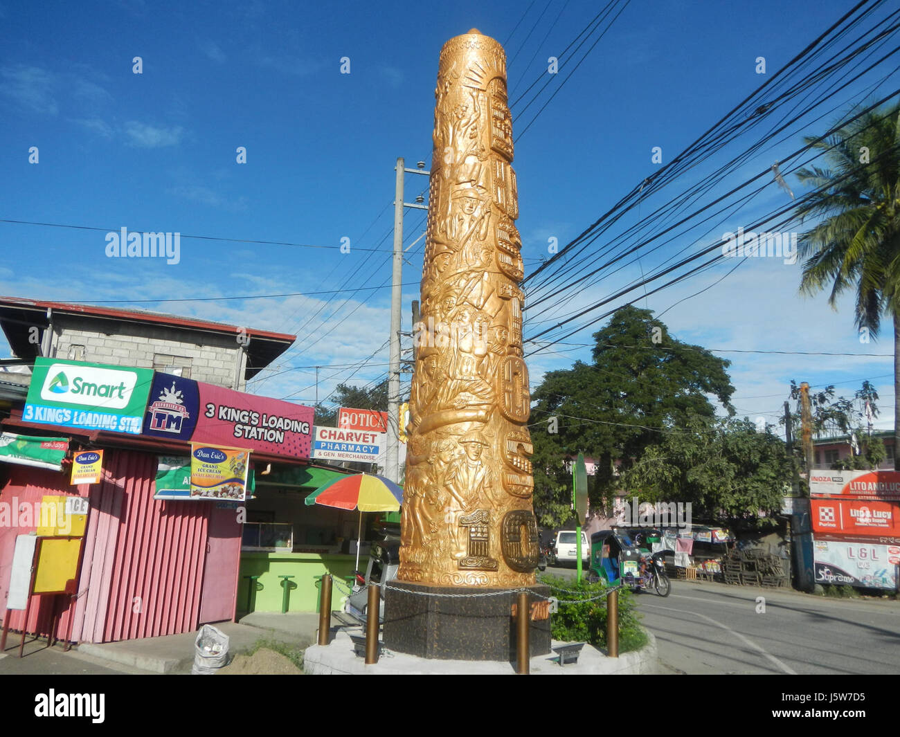 00168 Bantayog Sentenaryo 1917-2017 ng Bustos Bulacan 22 Banque D'Images