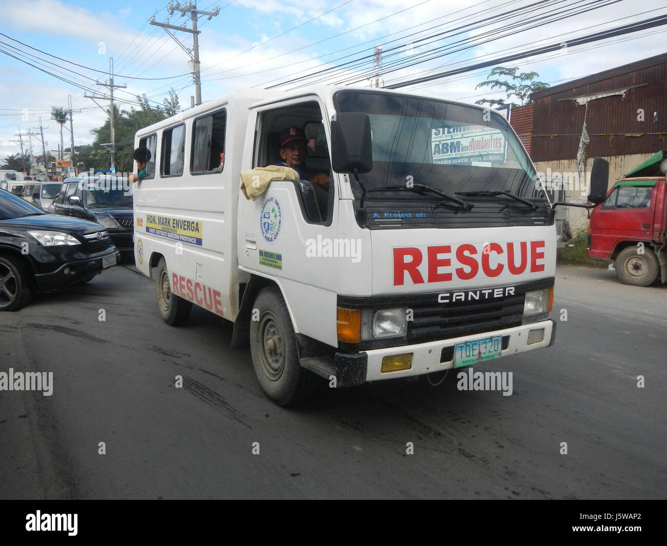 0146 La congestion de Matimbubong Putol Sapang, San Ildefonso, Bulacan 23 Banque D'Images