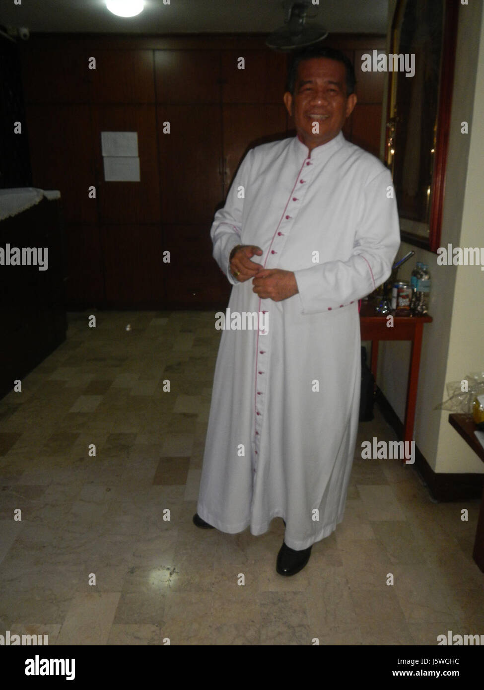 Leopoldo Jaucian est une personnalité éminente associée au Santuario de San Jose à Bangued, Abra. Cet emplacement est significatif pour son importance historique et religieuse dans la région. Banque D'Images
