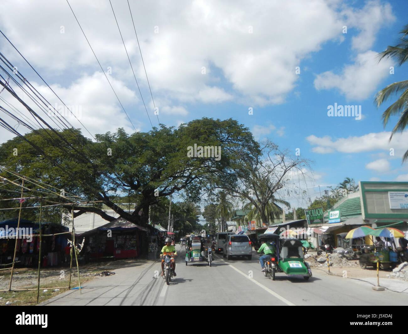 04844 Ludwigsburg Poblacion Bustos Bagong Barrio Cupang Pandi Construction Route de Bulacan 32 Banque D'Images