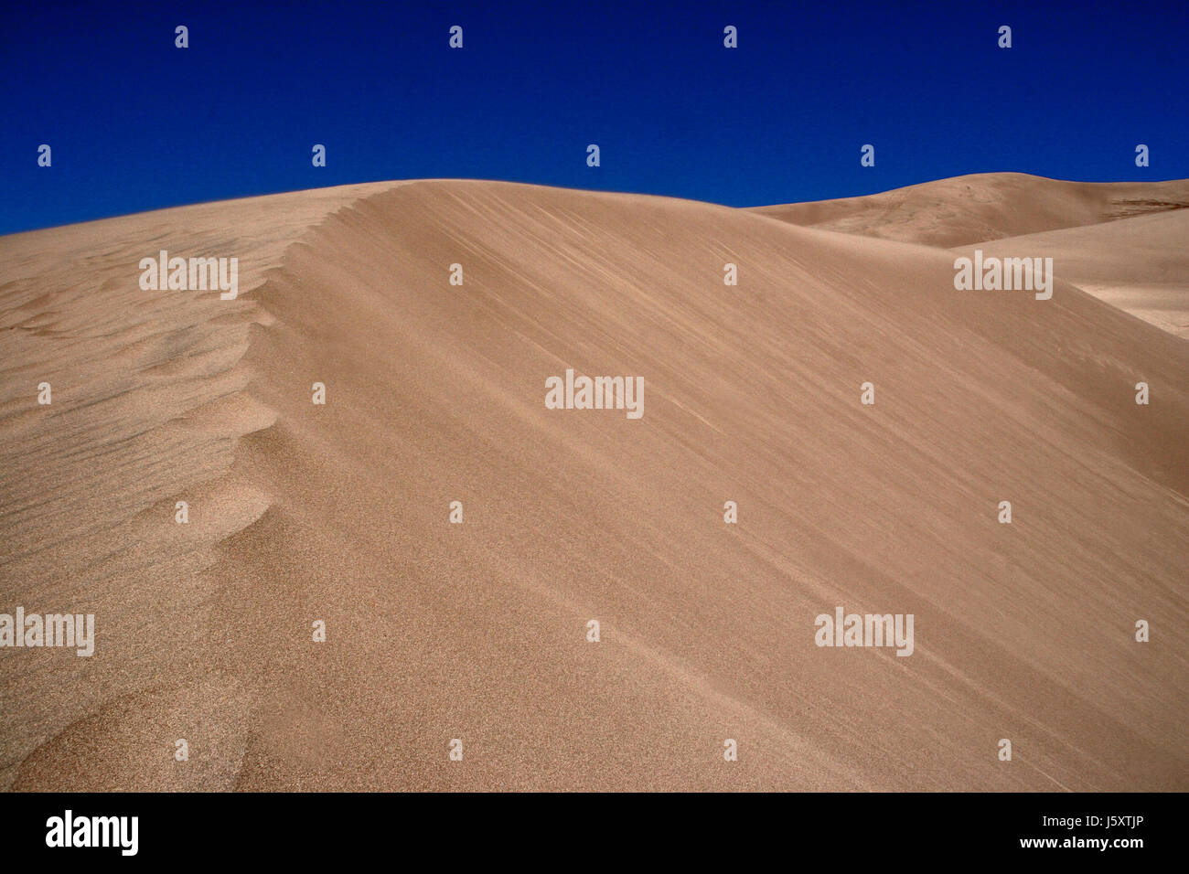 Les Dénés de dunes du désert du parc national parc désert randonnée Randonnée Randonnée usa lust Banque D'Images