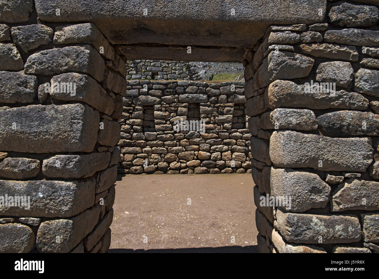 Machu Picchu, Pérou Banque D'Images