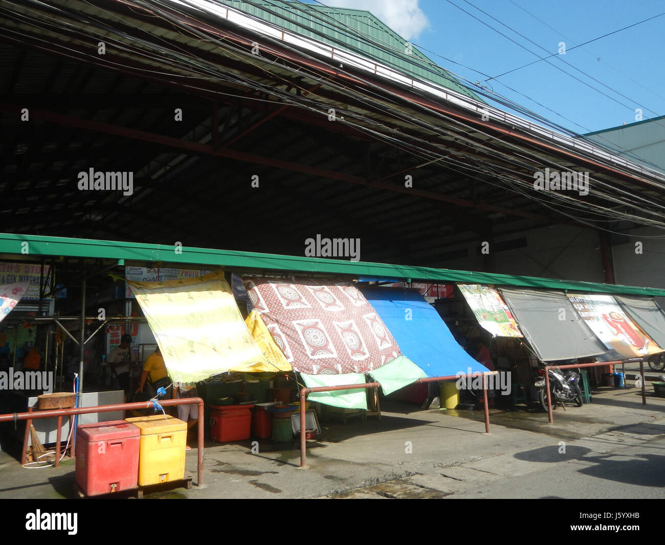 Frontière 03277 Tuktukan signes arches Tabe Malis Guiguinto Bulacan routes municipales 31 Banque D'Images