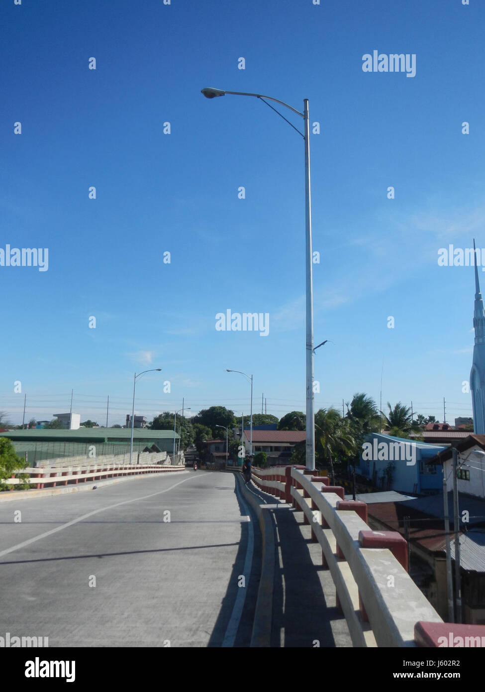 03172 Sumilang Buting SABO de lutte contre les inondations La ville de Pasig River Bridge Ferry 25 Banque D'Images
