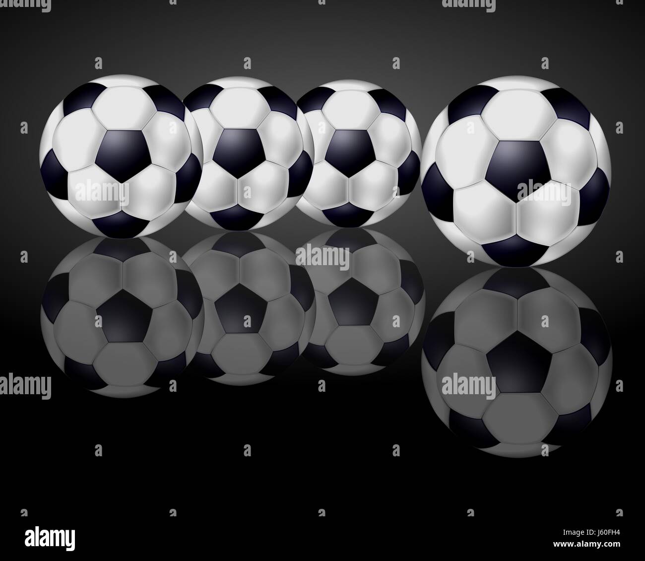 Sport sports ball illustration sport-s'est avéré parfait arrière complet Banque D'Images